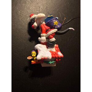 Sylvester & Tweety Christmas Ornament‎ 1996 Warner Bros. Collectible Decoration